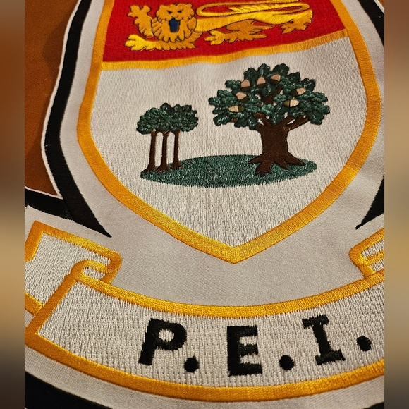 Vintage 1980's P. E. I Large Stitched Patch | Size OS - Picture 5 of 7